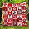 Who Are We Boston University Terrier Ncaa Quilt Bedding Set