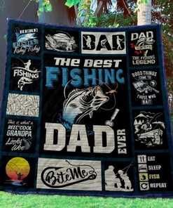 Wicked Fish Fishing Quilt Bedding Set - Show Off Your Love For Fishing