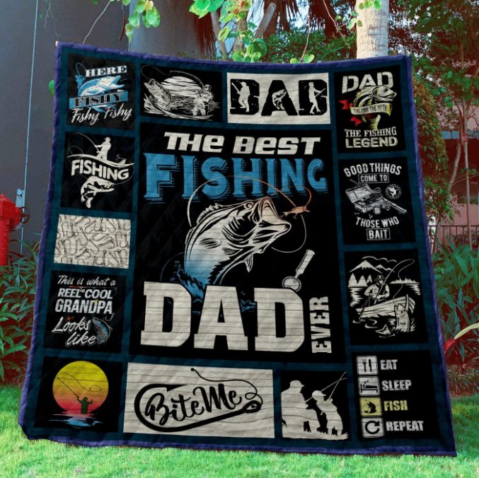 Wicked Fish Fishing Quilt Bedding Set - Show Off Your Love For Fishing