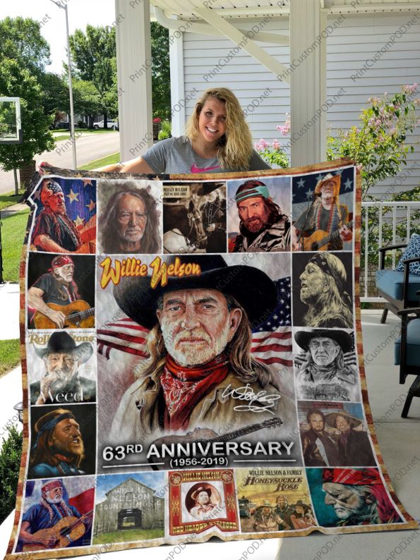 Willie Nelson's Anniversary Collection Quilt Bedding Set