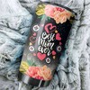 Winnipeg Jets NHL Tumbler - Cool Flower Design Tumbler for Mom