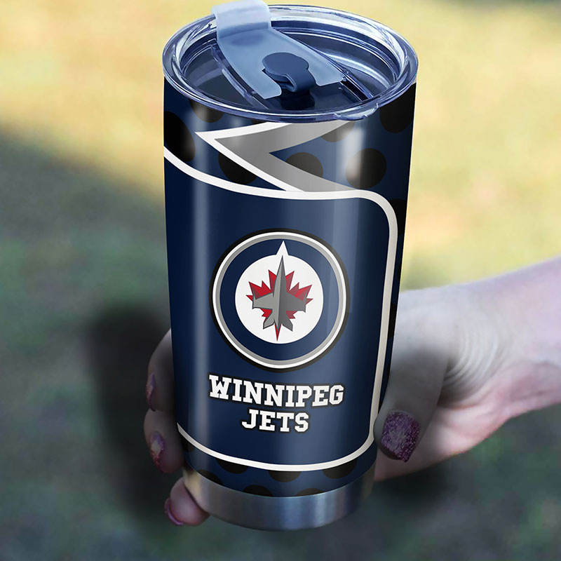 Winnipeg Jets NHL Tumbler - Fanatics Would Love This Trendy Hockey-Themed Tumbler - Image 2