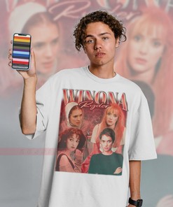Winona Ryder Cool Fan Art T-Shirt for Admirers