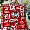 Wisconsin Badgers Quilt Bedding Set for Sports Fans