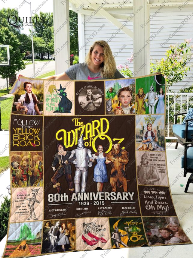 Wizard Of Oz Fans will Love this Mofi Version Quilt Blanket - Ver 17-1