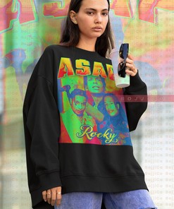 Women's ASAP Rocky Fan Tees with 90s Nostalgia