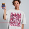 Women's Baki Hanma Anime Pink Shirt with Nostalgic Quote