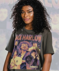 Women's JACK HARLOW Homage Hangout Shirt | Rapper Hip Hop ft. Doobie Style 90s Shirt | Movie Shirts for Women