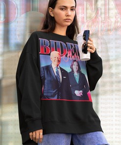 Women's JOE BIDEN Sweater | Vintage Biden Shirt Retro 90s Joe Biden Homage Sweatshirt American President Movie
