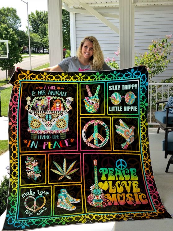 Woodstock Gypsy Ornamental Hippie Quilt Blanket: A Must-Have for Music Fans