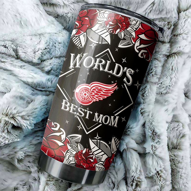 World's Best Mom Cheers for Red Wings with This NHL Tumbler