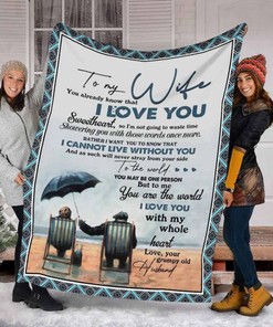 World's Best Wife To My Wife I Love You With My Whole Heart Quilt Bedding Set for Wife