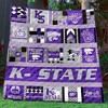 XII Champions Ncaa Kansas State Wildcats Great Quilt Bedding Set for Boys