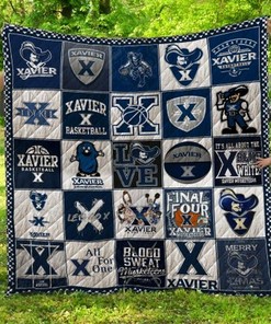 Xavier Musketeers NCAA Quilted Bedding Set for a Comfortable and Chic Bed
