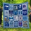 Yes I Am A Duke Fan Depaul Blue Demons Ncaa Quilt Bedding Set