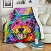 Yorkshire Dog Lovers Fleece Blanket - For Those Who Love These Adorable Breeds
