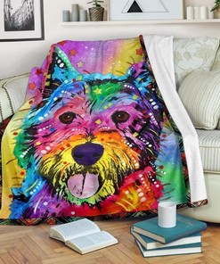 Yorkshire Dog Lovers Fleece Blanket - For Those Who Love These Adorable Breeds