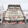 You Will Always Be Our Grandma: Personalized Quilt Bedding Set with Blanket from Grandkids for Grandma's Birthday