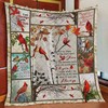 You'll Be On My Mind Always Cardinal Bird Quilt Blanket: A Meaningful Gift For Someone Special