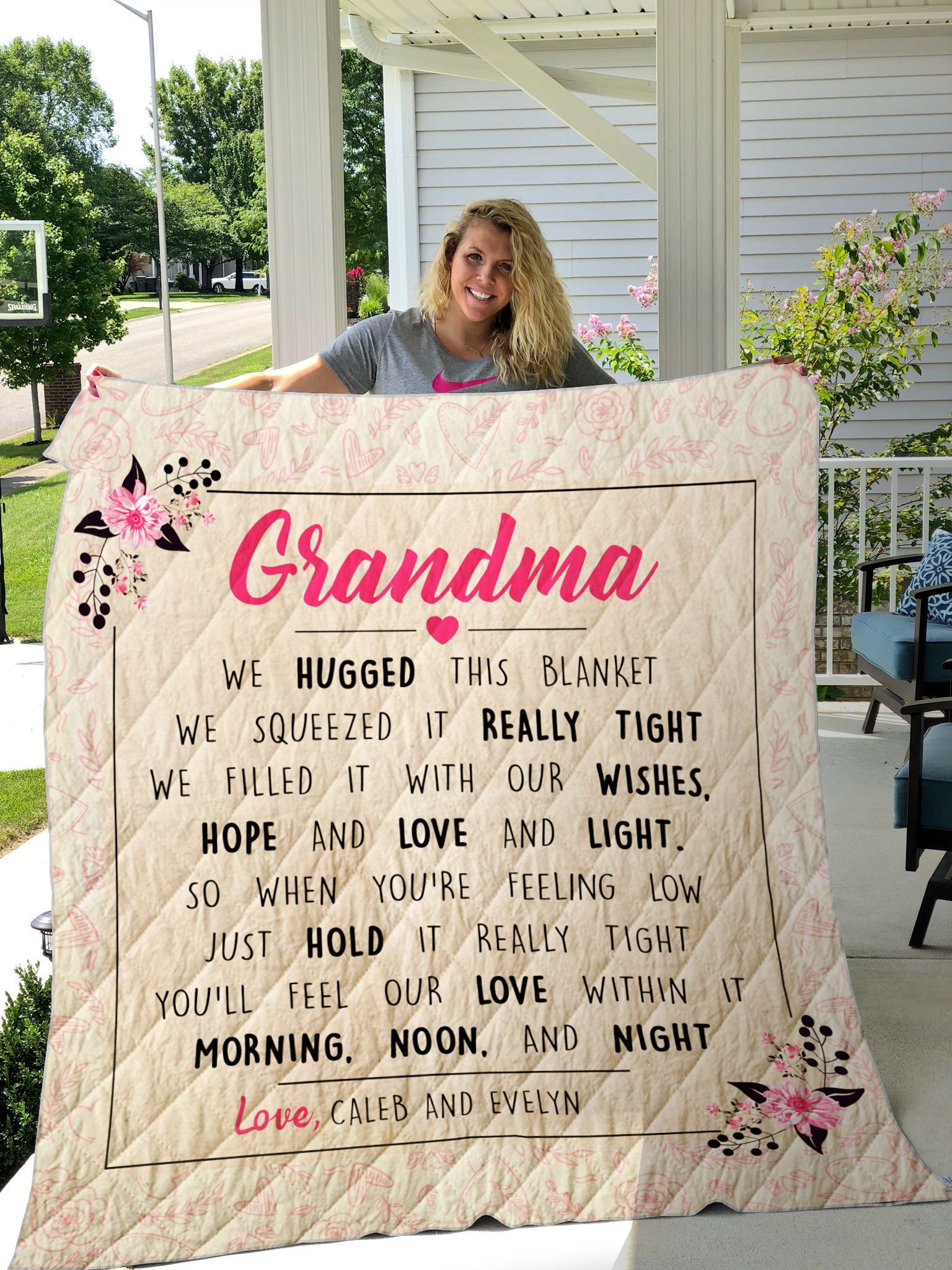 You'll Feel Our Love Within It Morning Noon And Night Personalized Quilt Blanket Heartwarming Bedding Set