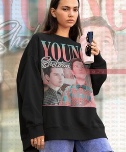 Young Sheldon Sweatshirt with Zoe Perry, Mary Cooper, Missy Cooper, and other characters from the show