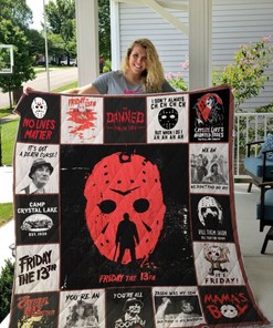 You're Doomed Friday The 13th Collection For Fans Creepy Quilt Bedding Set