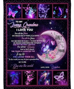 You're The World Fleece Quilt Bedding Set - A Heartfelt Gift For Loved Ones