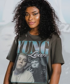 Yung Lean Ginseng Strip Fan Tee for Swedish Rapper Fans