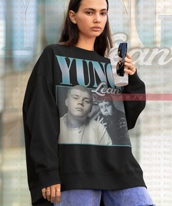 Yung Lean Swedish Rapper Sweatshirt with Jonatan Aron Leandoer HÃ¥stad and Ginseng Strip references