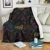 Zodiac Cat Fleece Blanket - A Great Customized Gift for Any Astrology-Cat Fan!