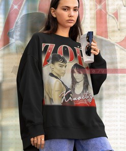 Zoe Kravitz Sweatshirt - Classic Movie T Shirts for Women and Men