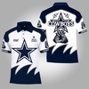 100Th Nfl Dallas Cowboys 3D Printed Polo Shirt For Fans