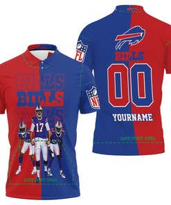 2020 Buffalo Bills Afc East Division Champions All-Over Print Polo Shirt With Personalized 3D Design