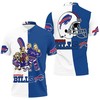 2021 Buffalo Bills The Simpsons Family Fan Afc East Division Champs Polo Collar Shirt With Personalized 3D Design