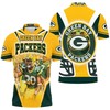 2021 Super Bowl Nfc North Champions Green Bay Packers 3D Polo Shirt - Celebrating The Best