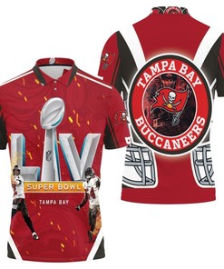 2021 Tampa Bay Buccaneers Super Bowl Champions 3D All Over Print Polo Shirt
