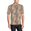 3D Peacock Pattern Polo Shirt - Comfortable And Versatile With Unique Design