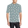 3D Penguin Pattern Polo Shirt - Perfect For Penguin Enthusiasts Who Want Style