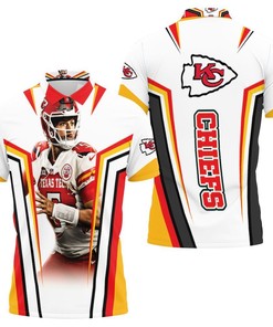 3D Polo Shirt For Fans Of Patrick Mahomes 15 And Kc Chiefs - Texas Tech Red Raiders Support