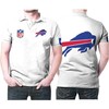 3D Printed Buffalo Bills Nfl Polo Shirt With Personalized Design