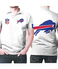 3D Printed Buffalo Bills Nfl Polo Shirt With Personalized Design