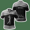 3D Printed Polo Shirt - Custom Name - Xt Golf Lover - Perfect For Golfers Who Love Polo Shirts