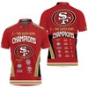 5 Time Super Bowl Champions San Francisco 49Ers All Prizes Personalized Polo Shirt - Gift For Fans With Polo Collar
