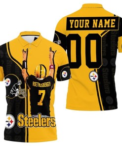 7 Ben Roethlisberger 7 Personalized Great Player 2020 Nfl Polo Shirt - Perfect Gift For Pittsburgh Steelers Fans