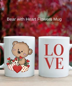 A Cute Valentine's Day Gift For Her or Him: The Cute Bear Mug