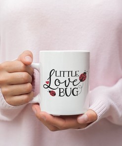 A Sweet Gift For Her On Valentine's Day: Little Love Bug Lady Bug Mug
