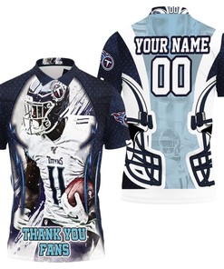 A.J.Brown Personalized Polo Shirt - Tennessee Titans 2021 Afc South Champions Super Bowl - Great For Football Fans