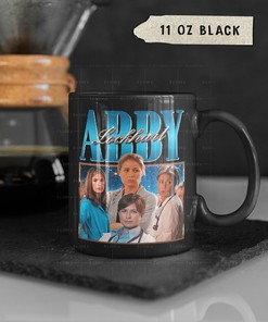 Abby Lockhart Vintage Medical Drama Series Mug | ER Homage Retro 90s Style Mug | Medical Show Must-Have