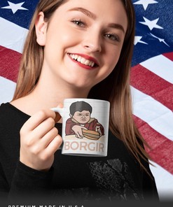 Abdu Rozik Burger Meme Coffee Mug | Hasbulla Homage Retro 90's Vintage Mug | Funny Mini Khabib Mug