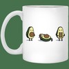 Absvocado Valentine's Day Mug for Her or Him